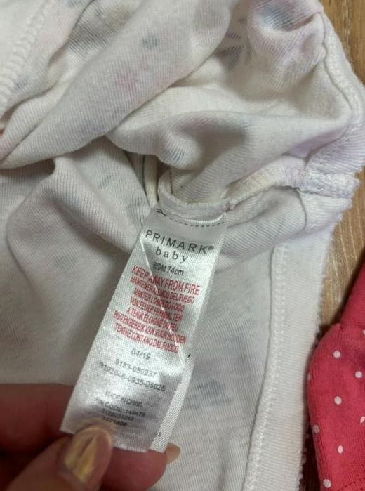 Набір боді на літо 6-9 міс/74 см Carter’s/Next бодіки 3 шт