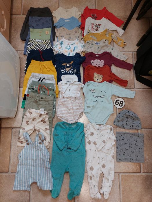 Paka ubrań / rozmiar 68