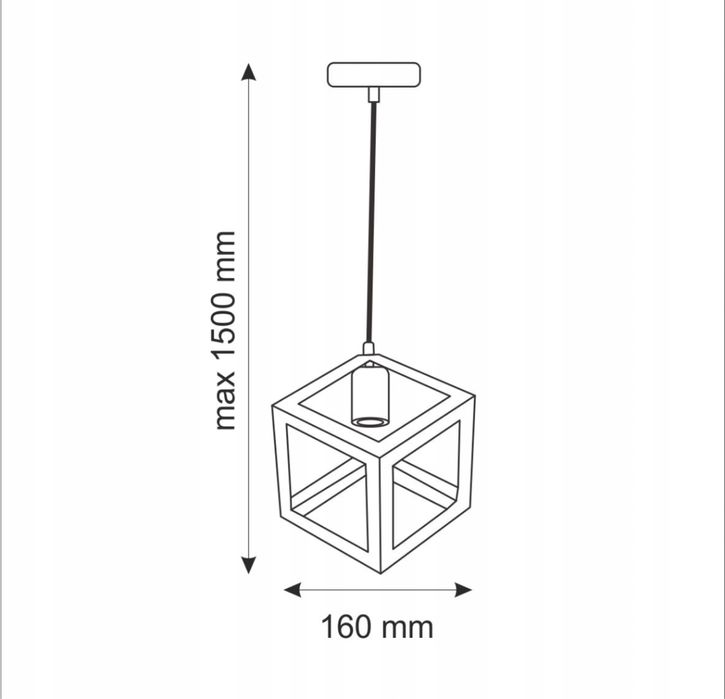 Lampa LOFT Sweden 3xE27 + 2 szt. 1xE27