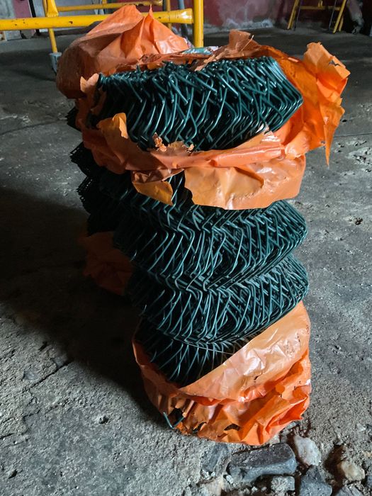 Rede plastificado, 25m x 0,5m