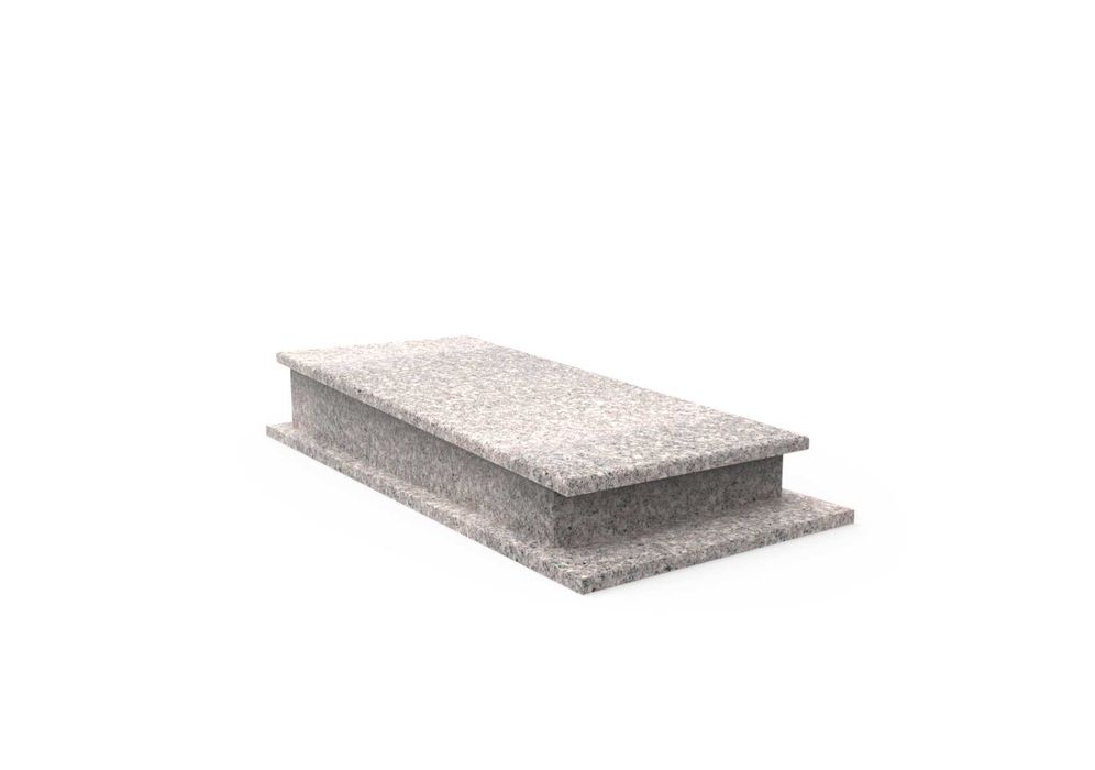 Nagrobek Granitowy Pomnik Porządny Brąz Królewski Granit Sarkofag