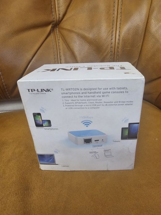 Суперкомпактний крутий  роутер TP-Link TL-WR702N Nano Router 150Mbps
