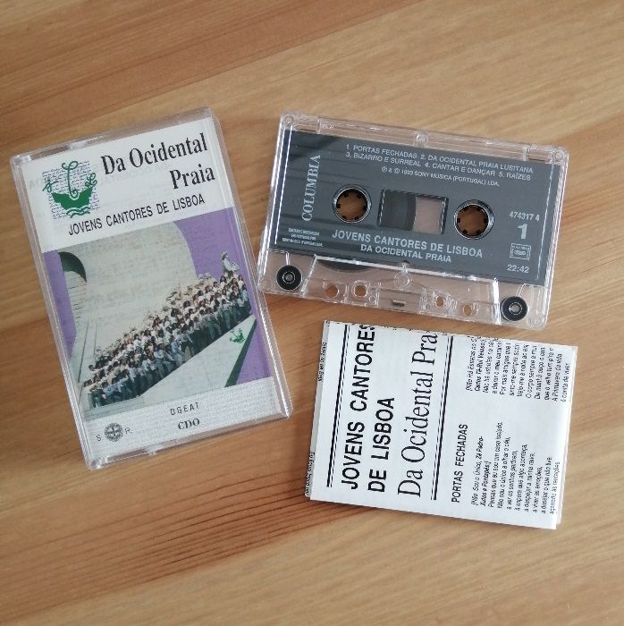 Jovens Cantores de Lisboa - Da Ocidental Praia - Cassete