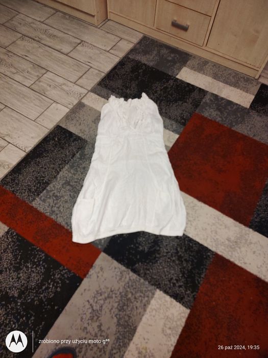 Sukienka letnia damska biała