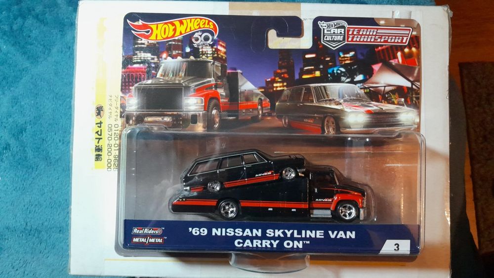 Nissan Skyline van team Transport hot wheels