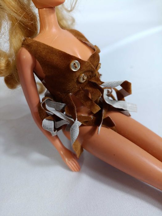 Mattel barbie strój kowbojski kamizelki