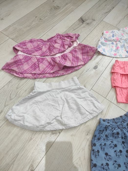 Spódnice dziewczęce 80 zestaw