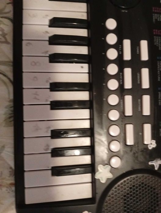 Piano de brincar electrónico