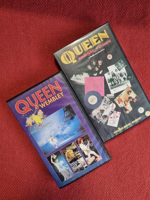 Kasety VHS zespołu quinn koncert na Wembley i nie tylko