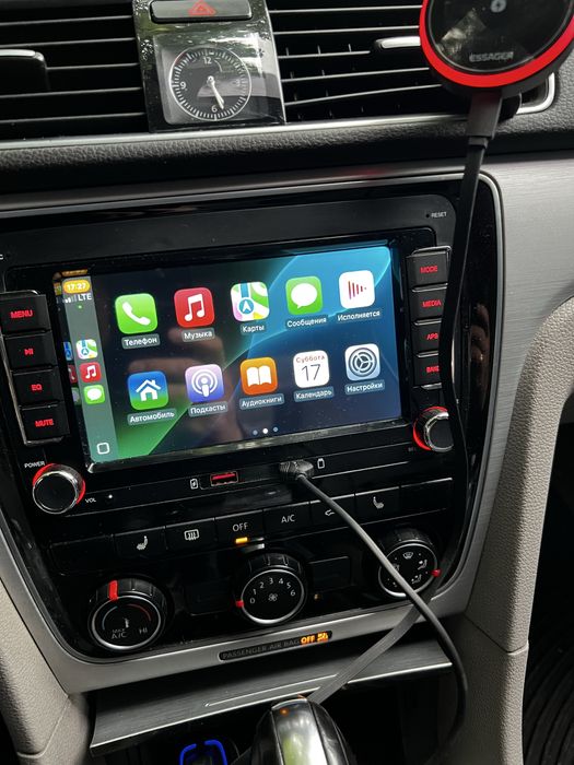 Андроїд авто CarPlay магнітола Passat b6/7 Golf/Polo/Jetta/Seat/Skoda
