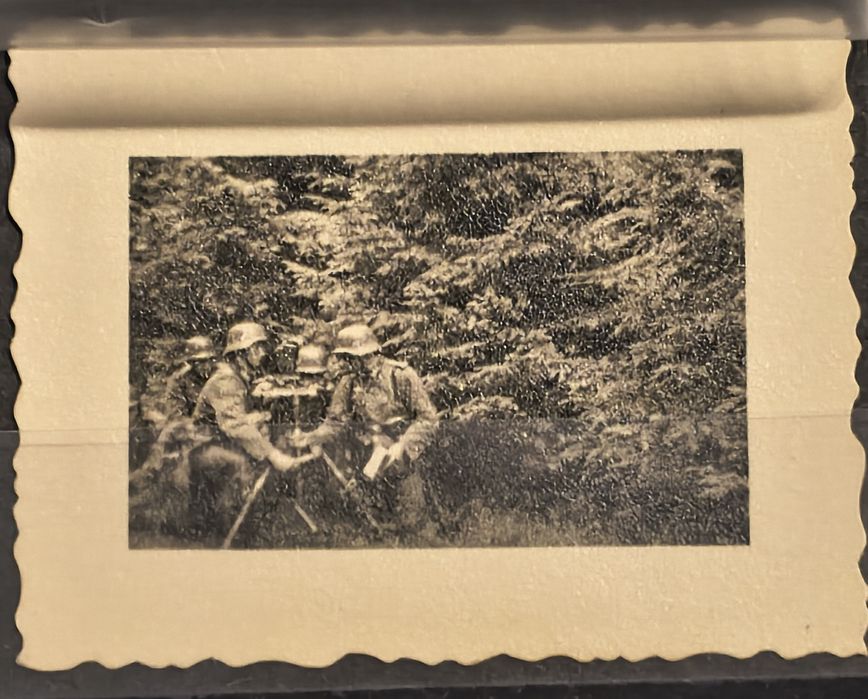 Militaria trincheira. Fotos da Wehrmacht em combate 1939/45