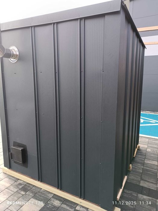 Sauna Ogrodowa opalana drewnem 230x200cm CAŁA POLSKA