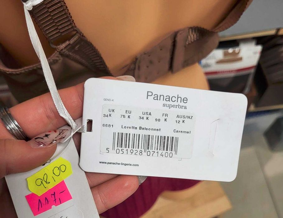 Biustonosz Loretta Balconnet rozmiar EU:75K Panache superbra