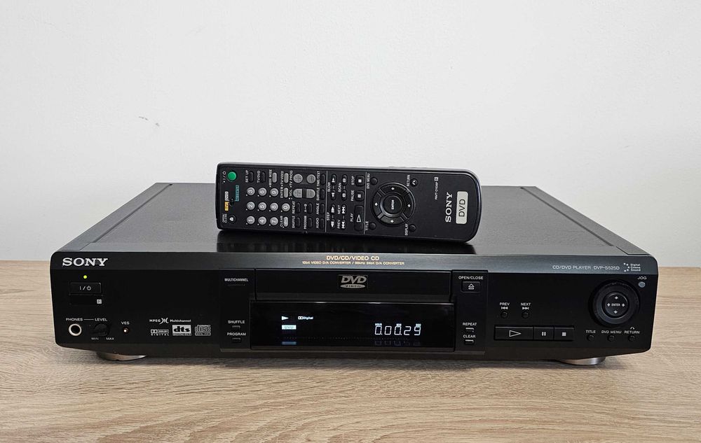 Odtwarzacz CD DVD SONY DVP-S525D + Org pilot