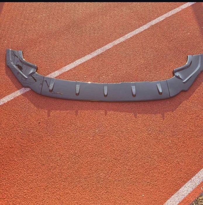 Сплиттер бампера для Volkswagen Golf 7 диффузор губа спойлер сплiтер