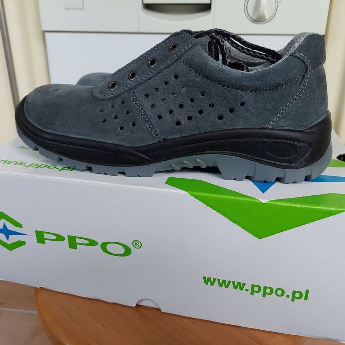 Nowe buty robocze PPO model 45 S1, SRC rozm. 43 wkładka 27,5 cm