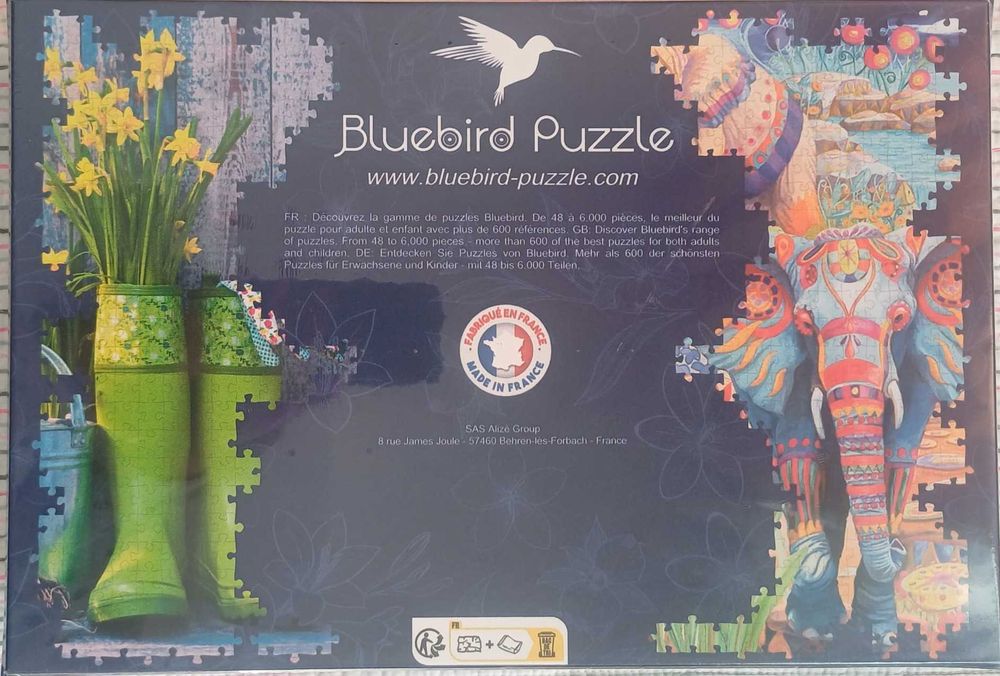 2x Puzzles 1000 peças Novos