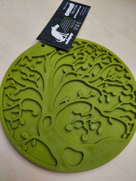 Lickimat mata do lizania dla psa zielona- Soda pup tree of life