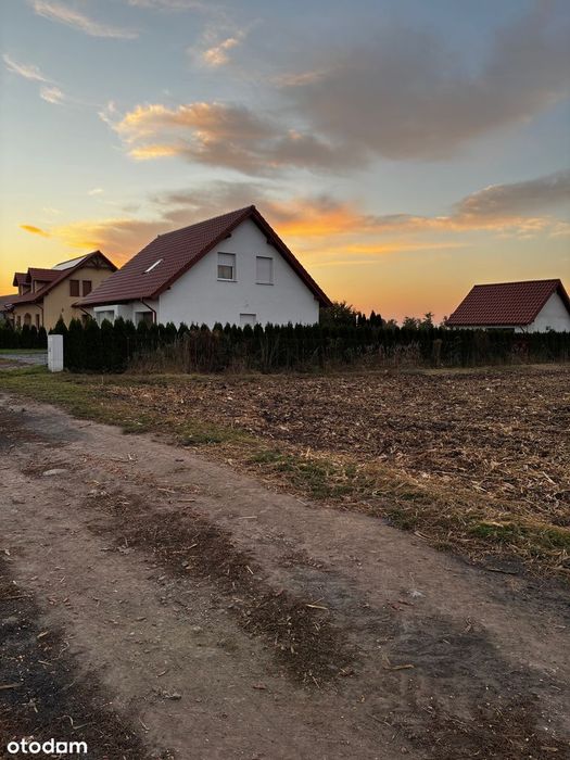 Działka budowlana 1000 m², Domaniów - Widok 2