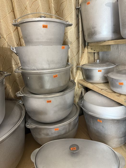 Гусятница казан сковорода каструля литой алюминий отличного качества