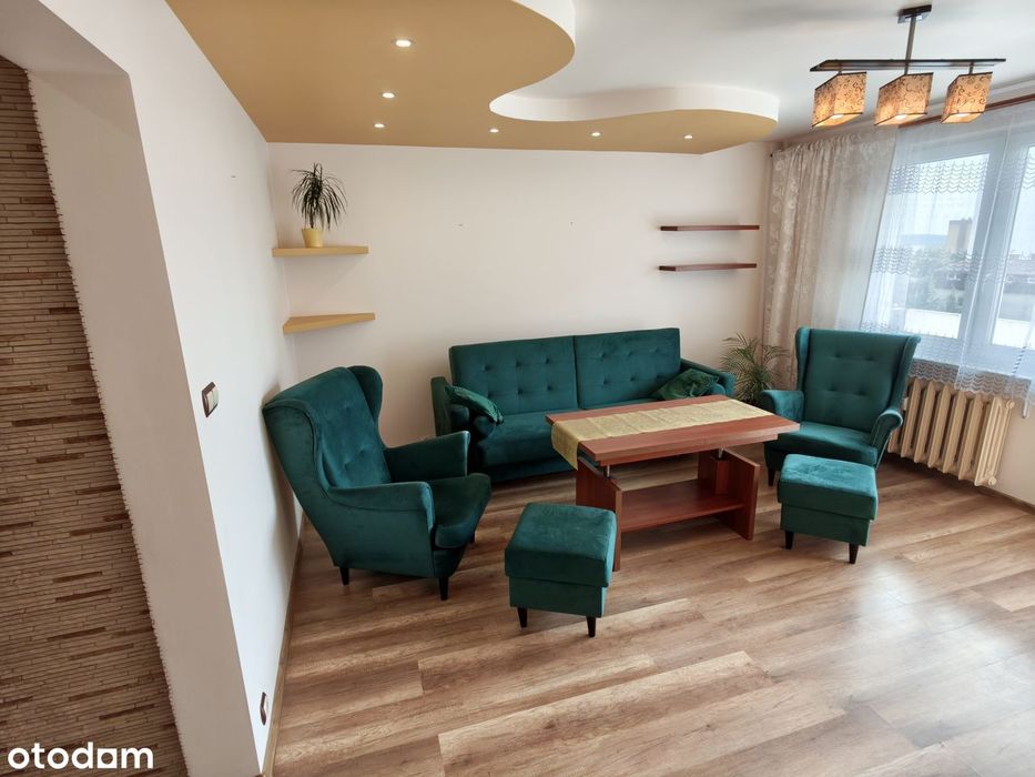 Widokowe 3pokojowe mieszkanie Na Stoku 63m2 okna północ-południe
