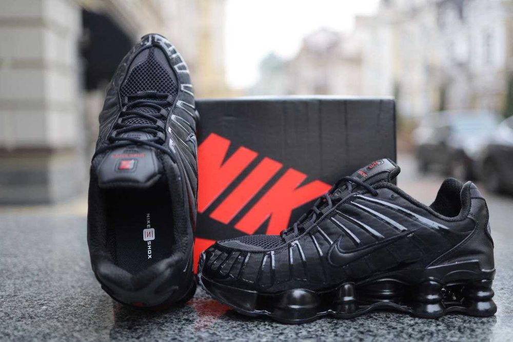 Nike Shox TL Triple Black преміум якість