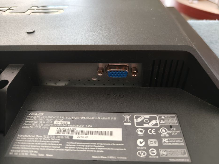 Monitor Asus  vh192de