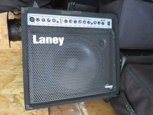 LANEY amplificador de voz e guitarra de 100 watt - Monitor de palco com reverb