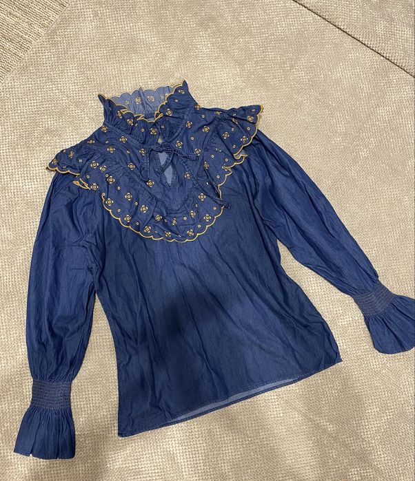 Нова блуза сорочка тонкий джинс