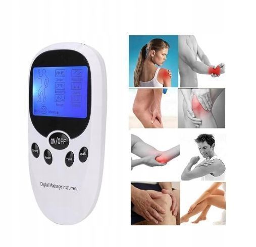 Elektryczny Stymulator Masażer Mięśni Akupunktura Masaż Ciała Terapia