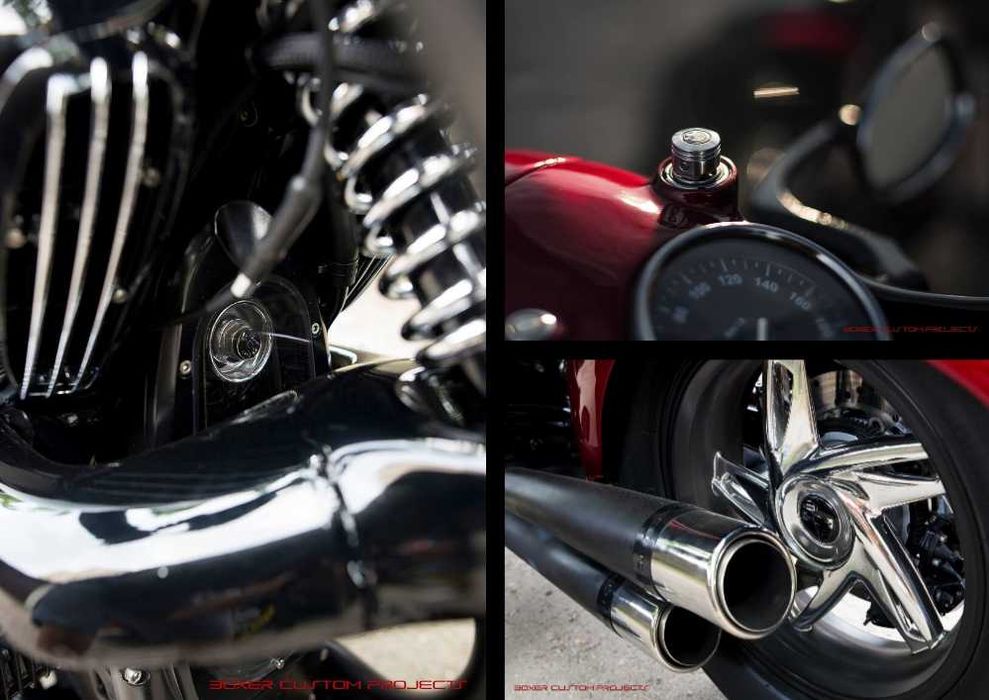 BMW R1200C Night Roarer - Wyróżnij się w stylu BMW R18 - Bond Custom