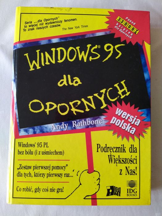 Książka "Windows 95 dla opornych"