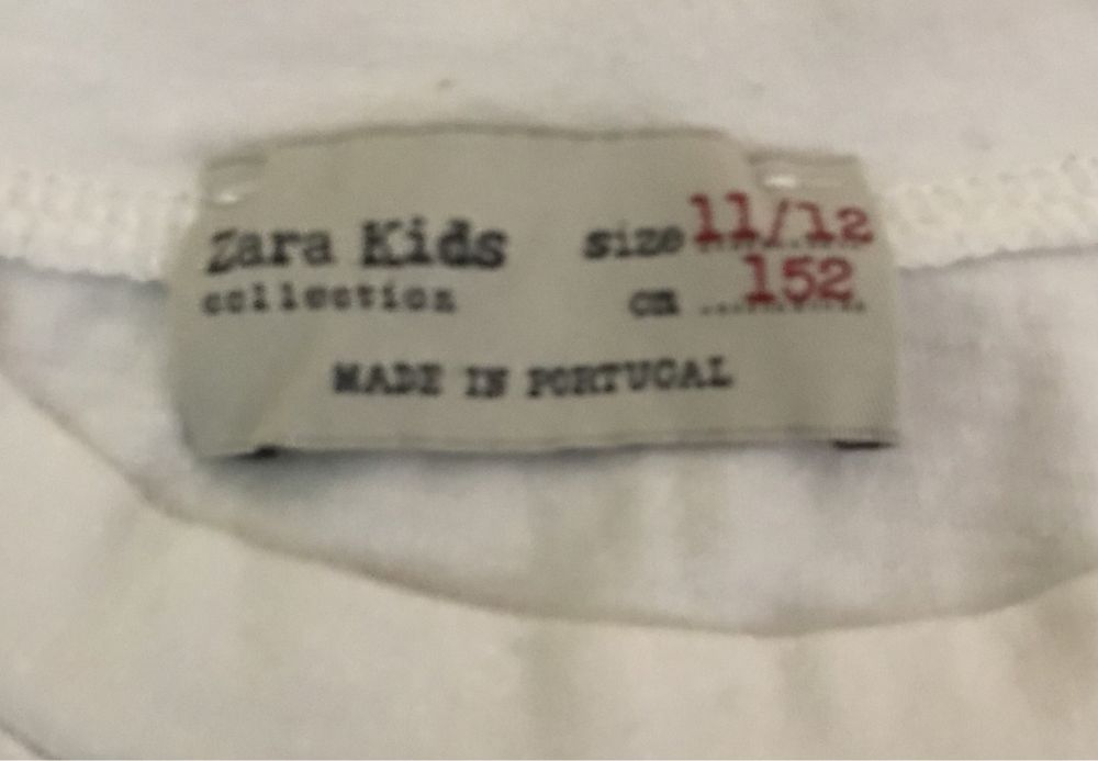 Conjunto de 2 camisolas rapaz Zara Kids 12 anos