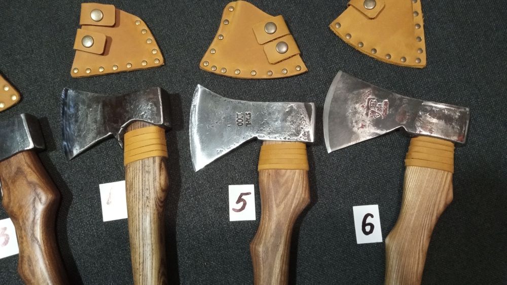 Сокири з Німеччини, топор клеймований німець, томагавк  і сокири 70-80