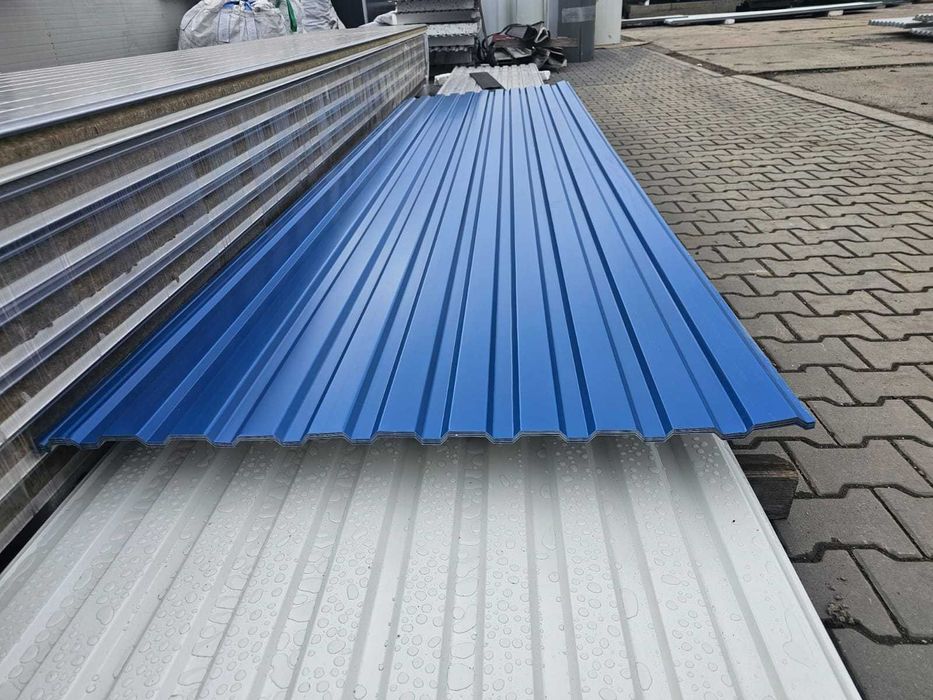 trapez na dach ,ściany,tr14, jasny kolor,garaż,stodoła