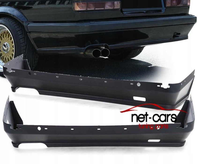 Zderzak tylny tył dyfuzor BMW 3 E30 81-91 M Technik Tech