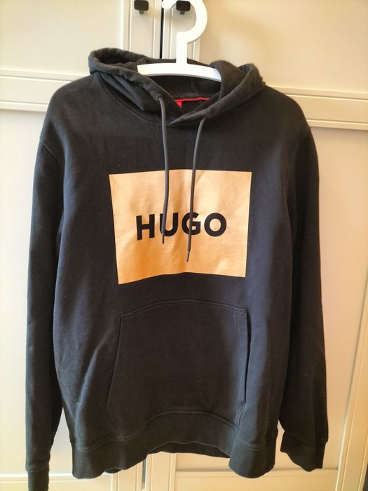 Nowa bluza z kapturem unisex, męska M Hugo Boss