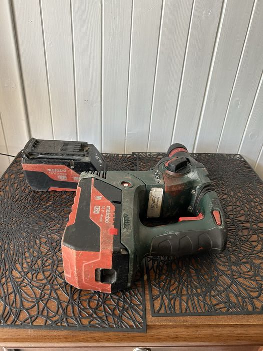 Młotowiertarka Metabo KHA-36LTX Mocny/2x Aku 5.2ah/Konkret/Wys!
