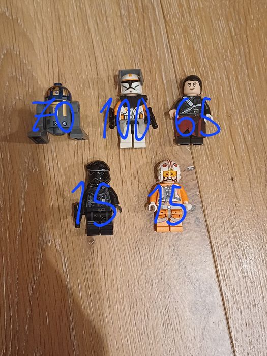 Lego star wars commmander cody chirru luke astromech tie pilot