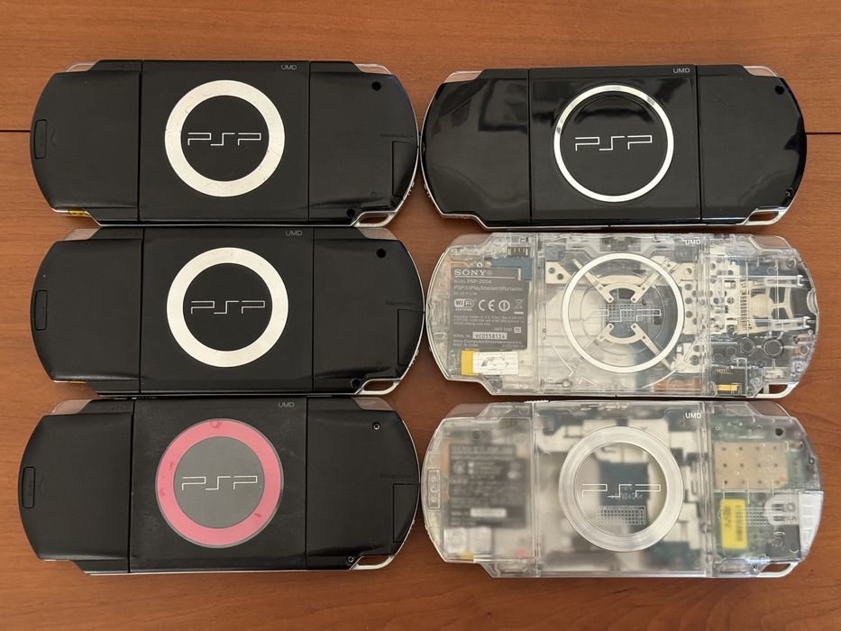 Consolas Nintendo e PlayStation (PSP)