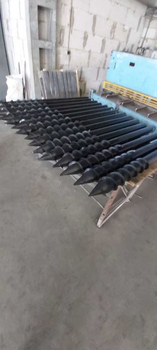 Паля однолопастна,свая многовитковая,геошуруп,гвинтові палі