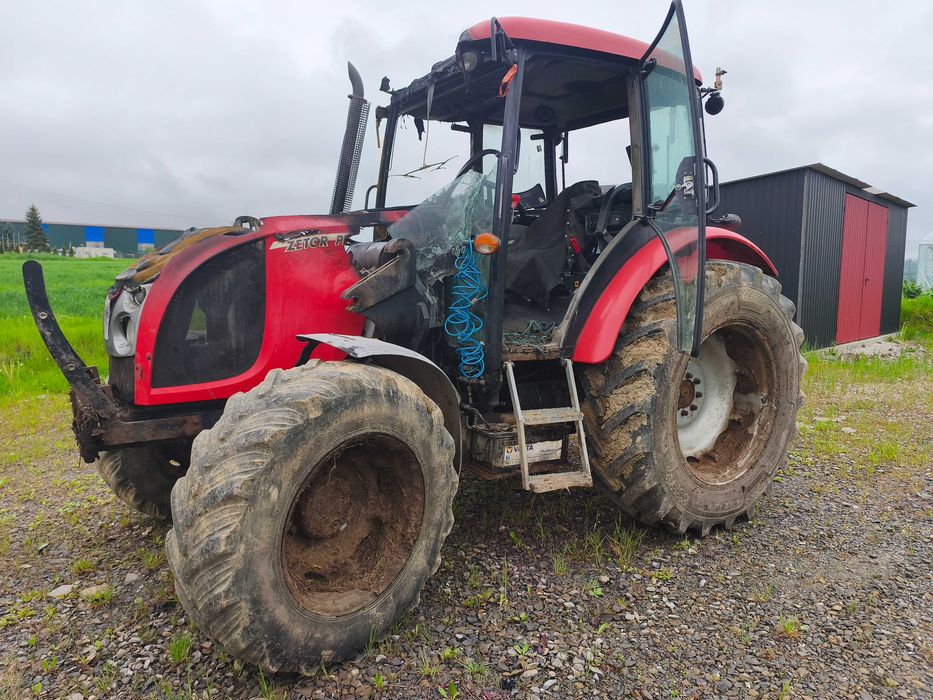 Zetor proxima90 po pożarze sprzedam lub zamienie