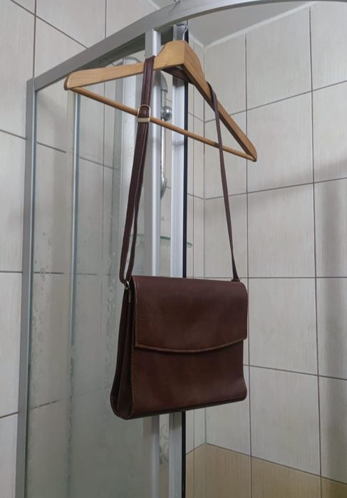 Skórzana ekologicznie torebka torba dla kobiet eko produkcji, licowana