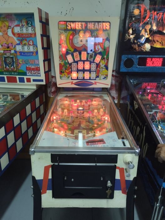 Máquina pinballs flipper