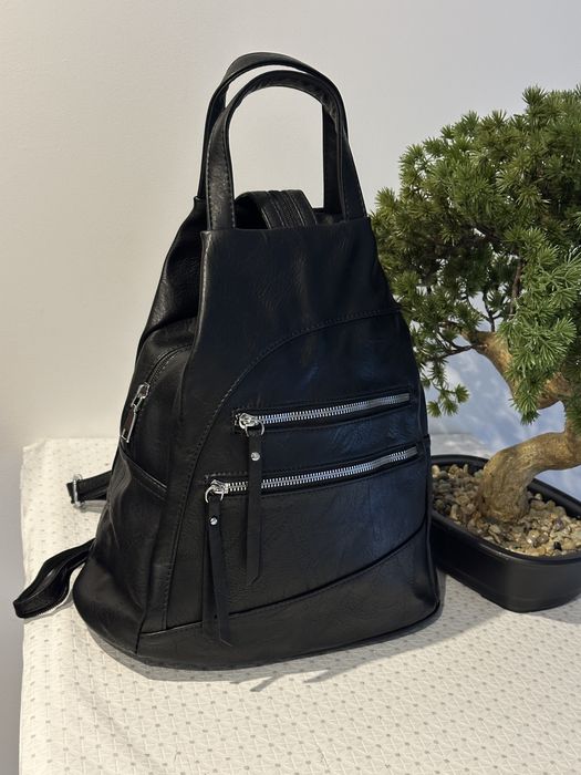 Plecak damski torebka 2w1 typu worek