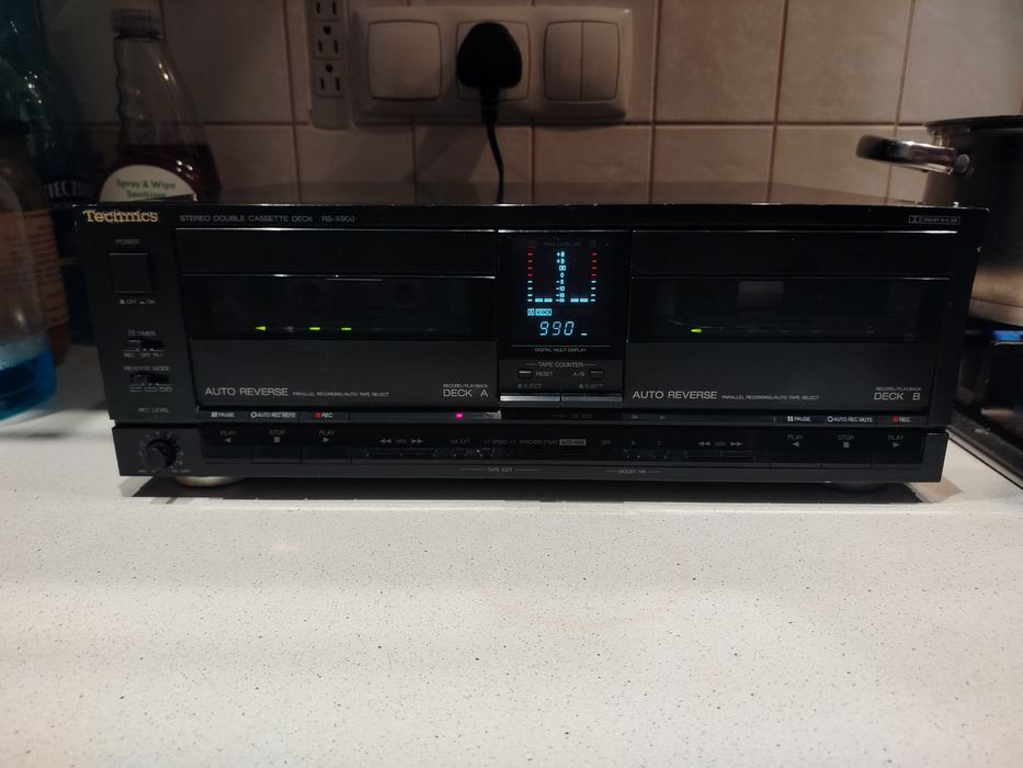 Magnetofon Technics double deck RX-X990