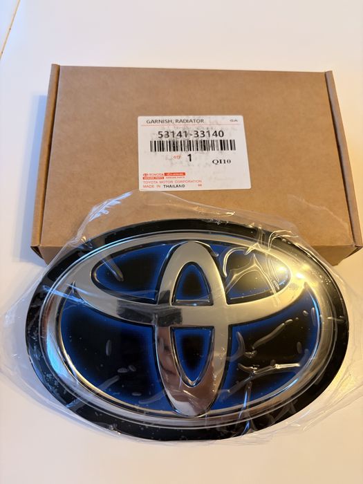 Значек toyota под радар
