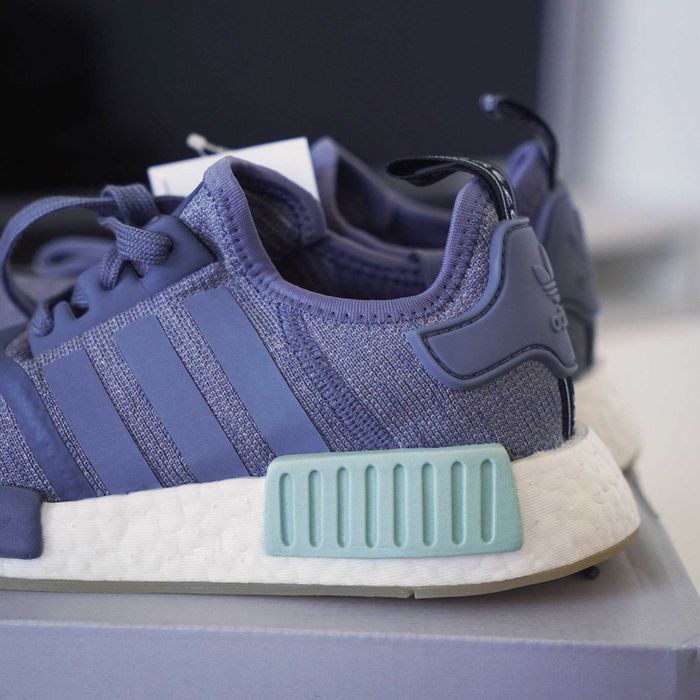 Buty Adidas NMD R1 - niebieskie - r. 36.5 - oryginalne