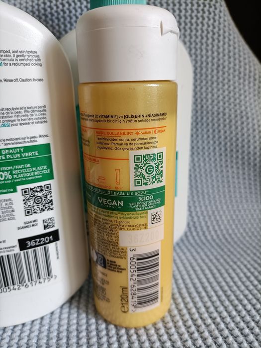 Krem Garnier i tonik