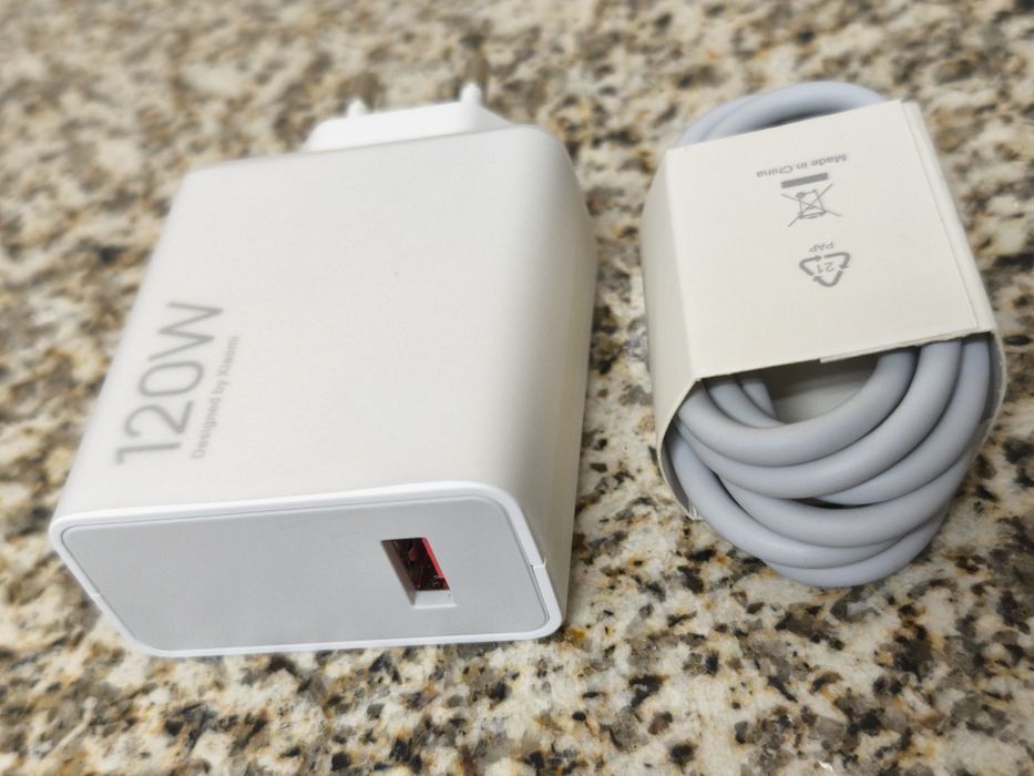 Carregador de telemóvel 120W Novo da Xiaomi